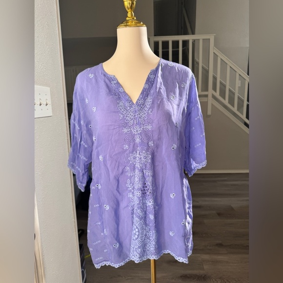 Gorgeous Johnny Was Tunic Blouse - Picture 4 of 8